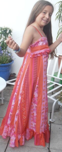 Hippie Kleid Gr.152 nach Bizzkids