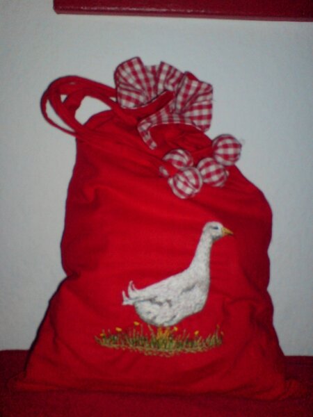 Ente im Sack