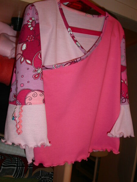 Mädchenshirt in Rosa