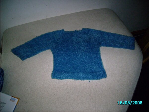 Pullover für Clara Gr 86 regia softy gefärbt
