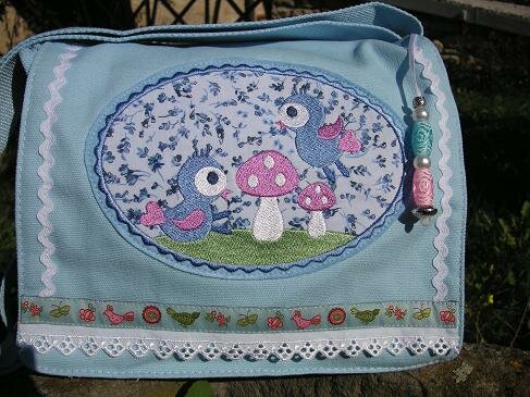 Romantische Kinder(garten)tasche