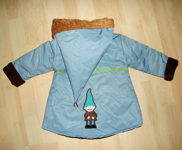 Die Jacke nochmal von hinten!