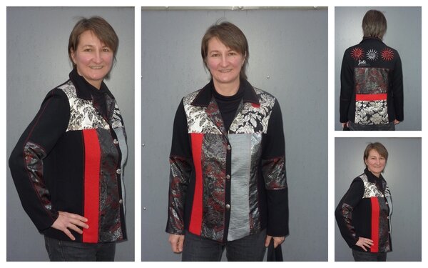 Patchwork-Jacke