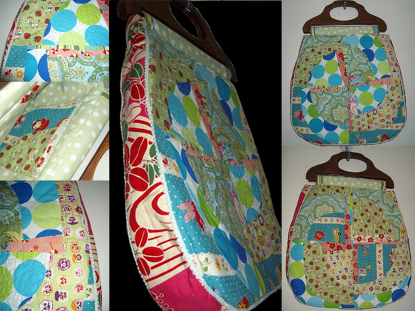 patchworktasche - mein erstes PW/quiltwerk