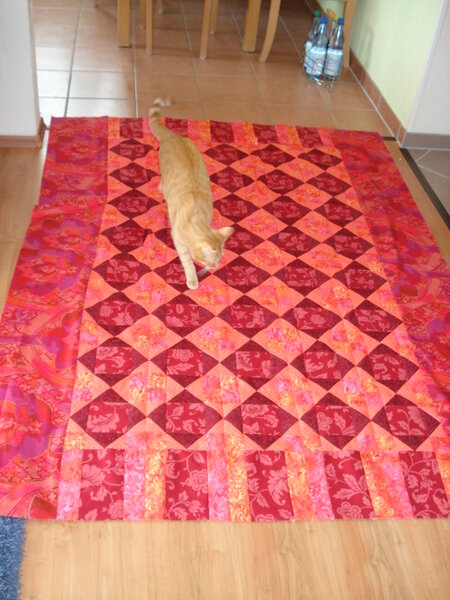 Top für MEIN Quilt