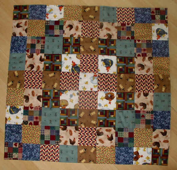 Patchworkdecke