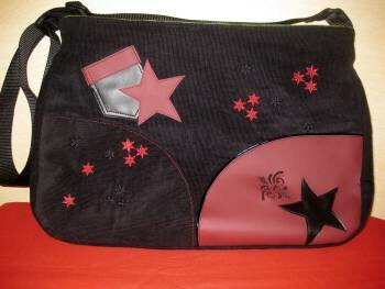 Patchworktasche Sterne