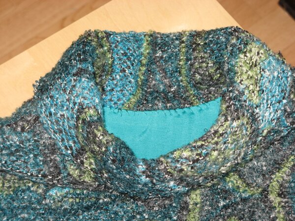 Detail zum Poncho