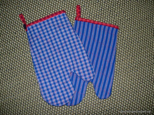 Pott- und Grillhandschuhe