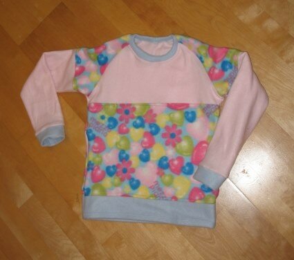 Fleecepullover für meine Grosse