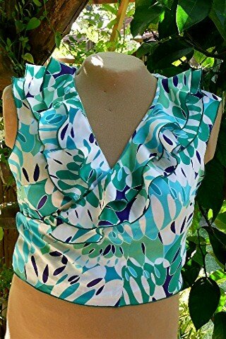 Wickelbluse Burda 3/97