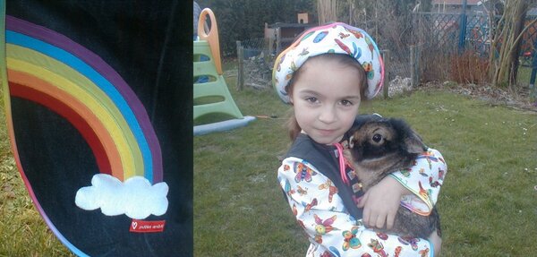 Rainbow Critters Regenbogen und Hut
