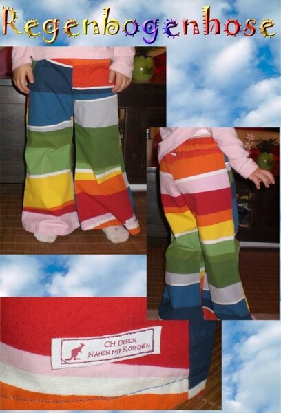 Regenbogenhose