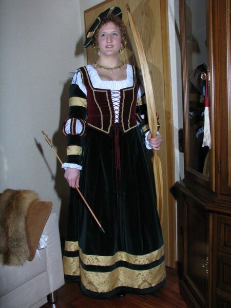 deutsche Renaissance, Jagdkleid