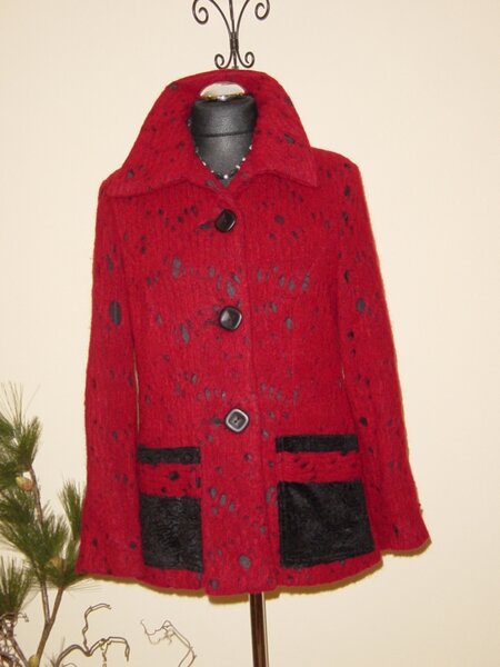 Rote Jacke