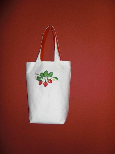 Die Tasche ist fertig.