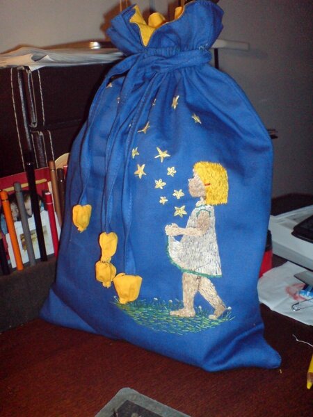 Sterntallertasche ohne Pusteblume