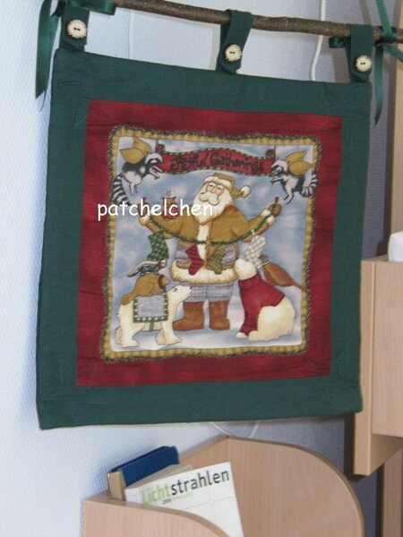 Santa' comming  Wandbehang