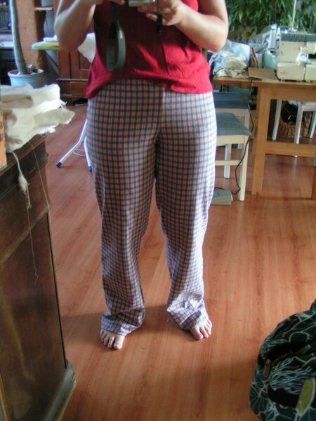 Schlafanzughose aus Flanell