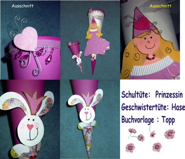 Schultüte Prinzessin & Co.