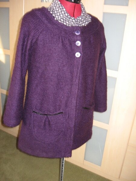 Wolljacke Ottobre woman 5/2008 Modell 9