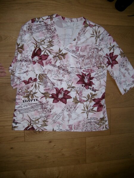 Shirt mit 3/4-Ärmeln