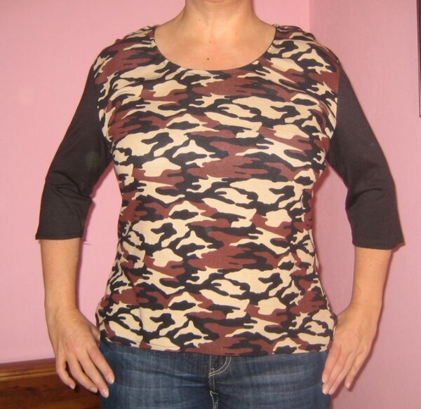 Tarnkappenshirt - Schnitt aus einer Sabrina