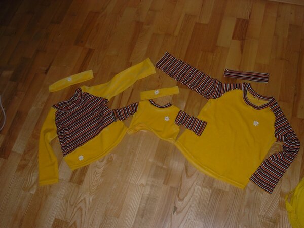 Shirts für Hanna, Elina und Puppe Ida