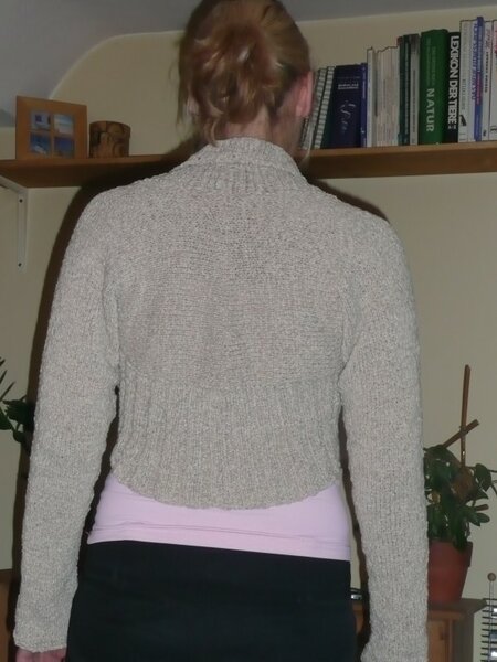 Bolero von hinten