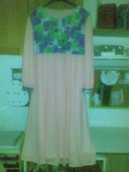 Nachthemd Simplicity 7039 langarm; apricot