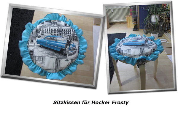 Sitzkissen für Hocker Frosty