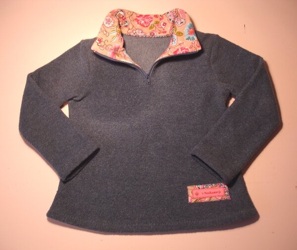 Pulli mit "RV-Kragen"
