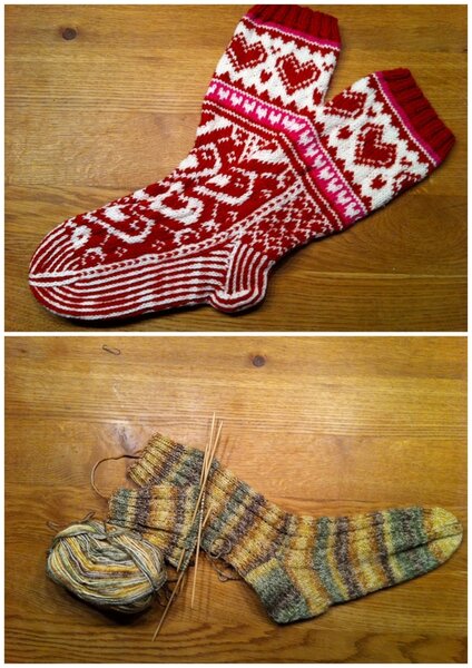 Valentinssocken/Herrensocken