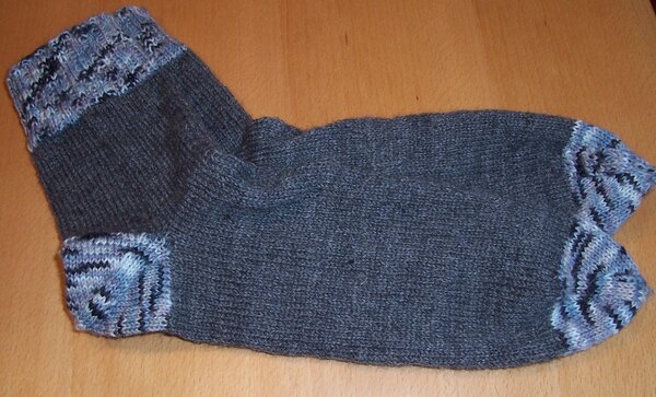 Socken mit Balkanferse