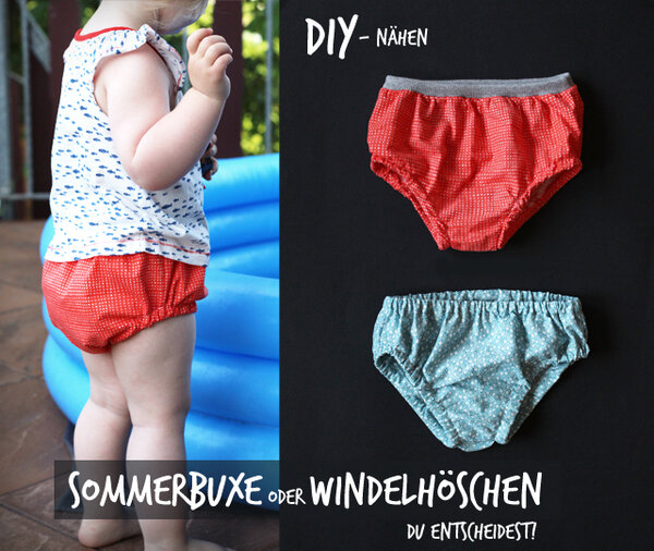 Sommershorts oder Windelhöschen - ihr entscheidet