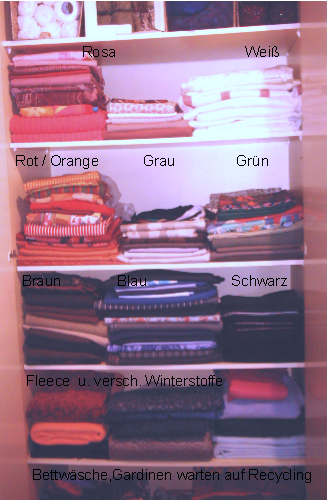 Juhu ,ich hab endlich einen  Stoffschrank