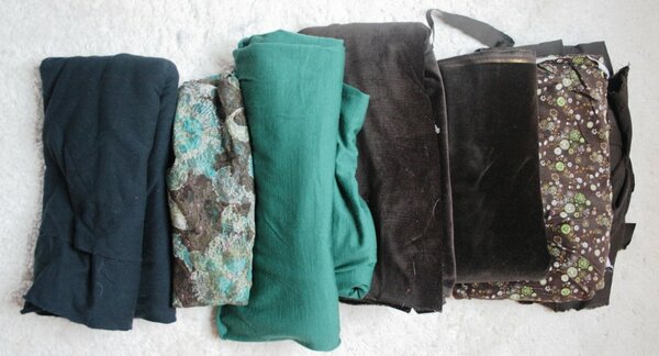 Stoffe für meinen Swap