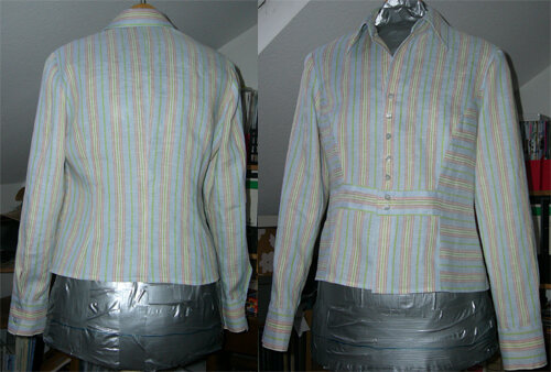 Blus 105 aus Burda 08/2006