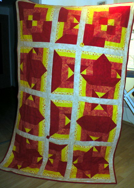 Streifenquilt