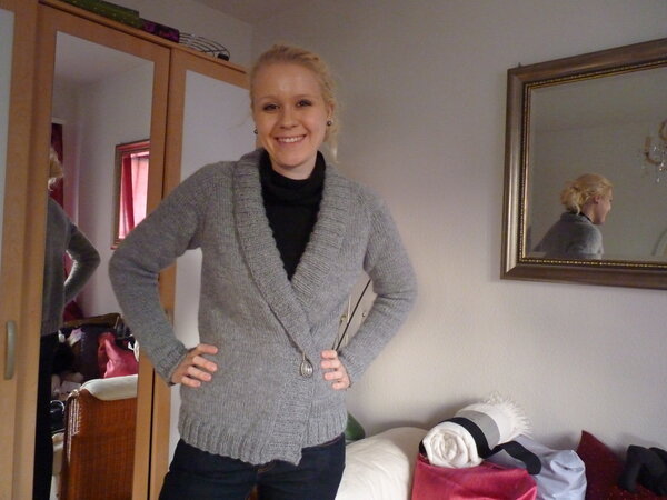Strickjacke aus Custom Knits