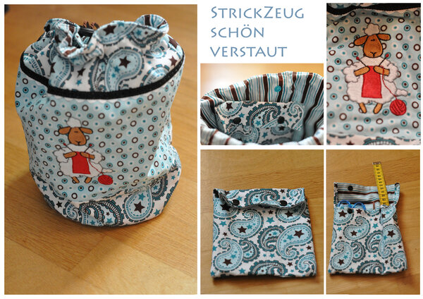 Strickzeugtasche