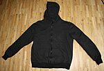 Sweatjacke nach selbsterstelltem Schnitt Gr 38