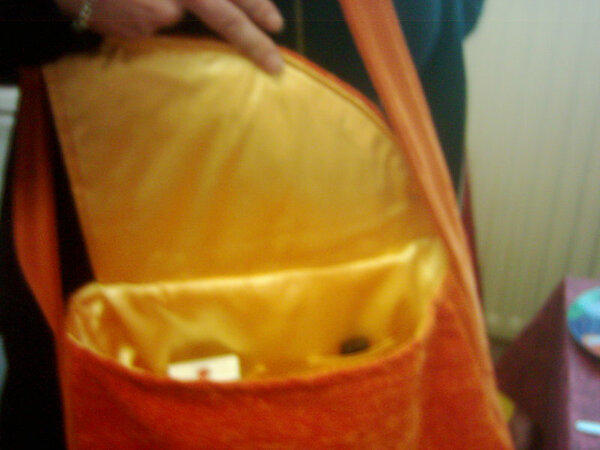meine 1. Tasche von innen