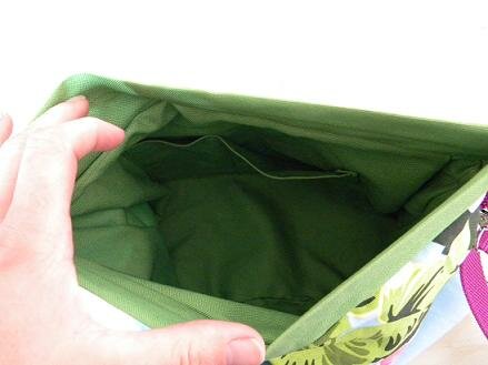 Die erste Tasche - Innenleben
