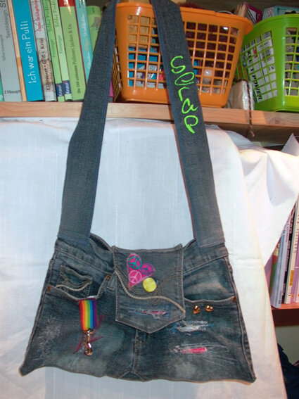 Jeanstasche Nr 2 Vorderseite