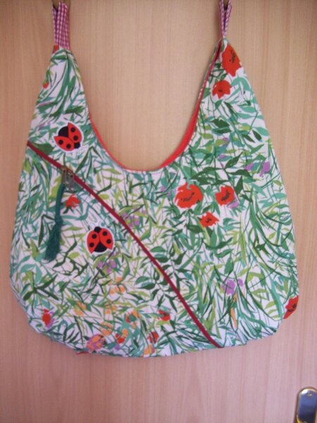 Sommertasche mit Marienkäferchen