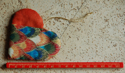 Herz-Täschchen, 8 cm klein