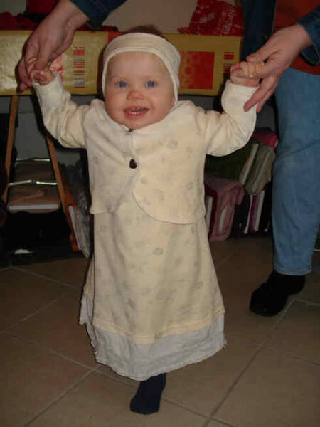 Taufkleid mit Jäckchen