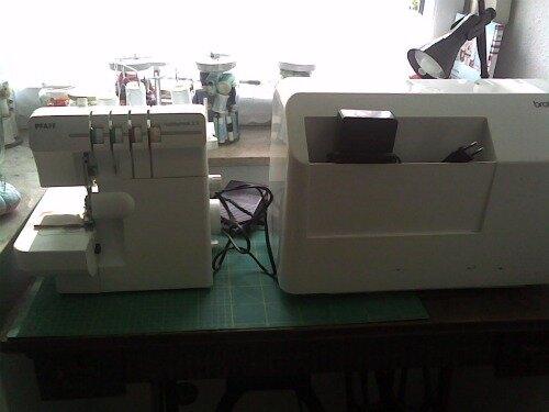 Meine neue Ovi und meine Nähmaschine
