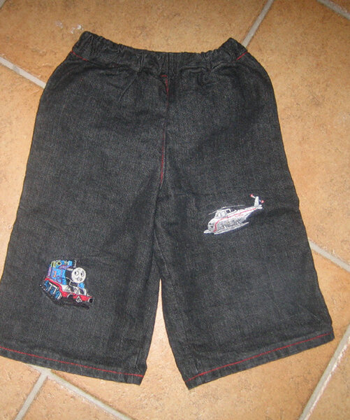 3/4 Thomas-Hose von hinten